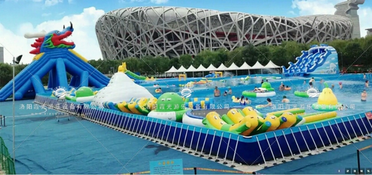滦县大型支架泳池
